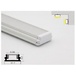 Wind Resistance LED Aluminum Profile 11 X 7mm Linear LED Profiles For Ceiling / Wall