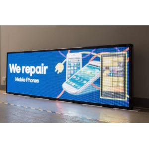 Video Programmable LED Sign Board P10 Window Installation 600w