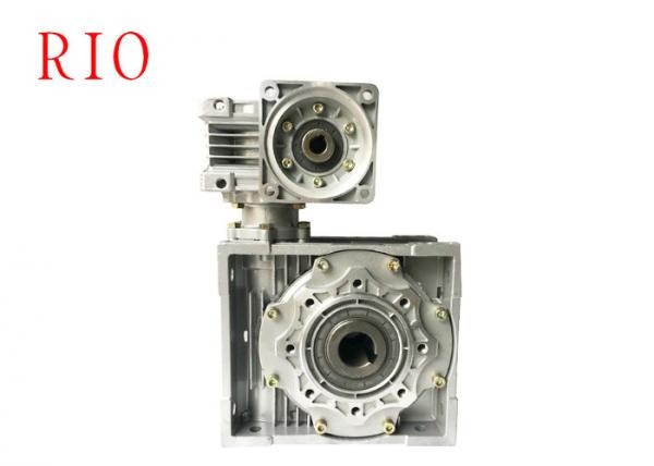 No Rust Double Reduction Worm Gear Box Nmrv Series Safe Operating