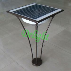 Solar Powered garden lighting Stainless Steel Led Bollard Light  (DL-SPS007)