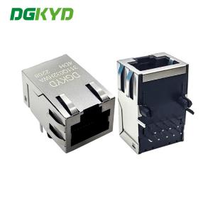China DGKYD Gigabit Ethernet Filtering 10P8C Modular RJ45 Jack supplier