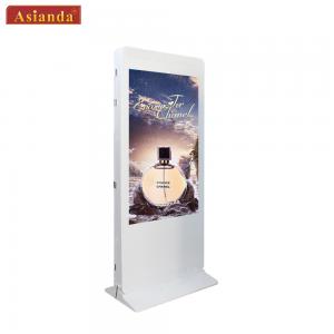 China 65inch Dual Screens Airport Digital Signage Indoor Digital Signage Displays  Monitors supplier