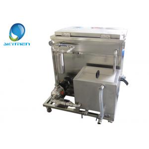 China Oil / Fat Removing Large Ultrasonic Cleaner With Filteration System supplier