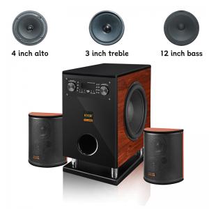 200 Watts RMS 2.1 Channel Home Theater Sound Systems 12 Inch Subwoofer