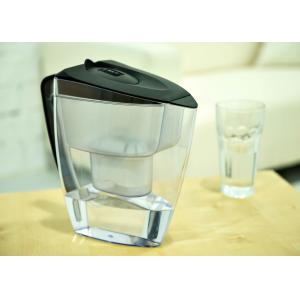 China 5 Cup / 6 Cup / 7 Cup / 18 Cup Water Purifier Pitcher 4 Step Filtration Carbon Resin Filter supplier