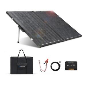 160W Foldable Solar Blanket BIPV Solar Panels Monocrystalline Lightweight