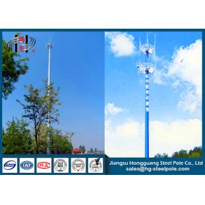China Long Lifetime Hot Dip Galvanized Telecommunication Towers For Mobile Phone supplier