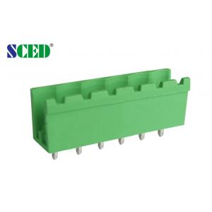 China Pitch 7.62mm 300V 18A  Pluggable Terminal Block 2-16 Pin Header Male Sockets supplier