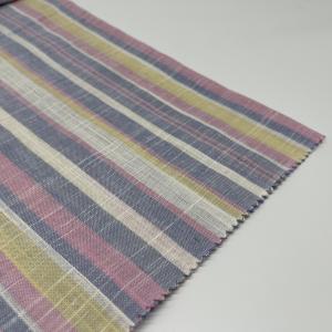 Weave Lightweight Linen Viscose Fabric Low Shrinkage 145cm 180gsm 55% Linen 45% Rayon S15-039