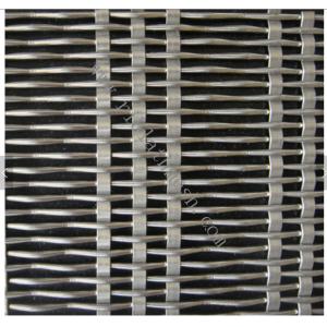 China Aluminum Decorative Wire Mesh  Widely Used Outside Of Starred Hotels supplier