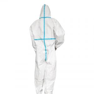 Breathable Disposable Medical Protective Clothing For Electronic / Chemical