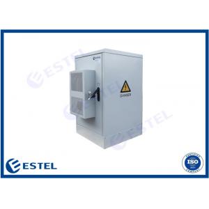 China IP55 20U Outdoor Communications Cabinet Single Wall With Thermal Insulation supplier