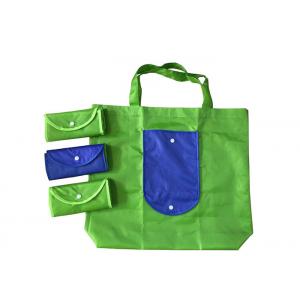 Environmental Nylon Foldable Tote Bags Silk Screen Foldable Shopping Bag Custom