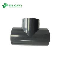 China Round Head Code PVC Equal Tee Forged PVC Fitting Pressure Pipe Fitting at Competitive on sale