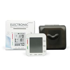 LCD Screen Electronic Fully Automatic Blood Pressure Monitor Lightweight ODM