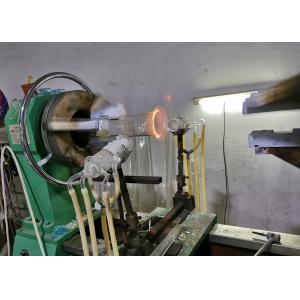 Customed Pressure Endurable Quartz Heater Tube High Transparent Quartz Tube Vacuum Sealed Flange