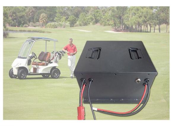 E Boat AGV Golf Cart Trolley 48 Volt 50Ah LiFePo4 Lithium Battery