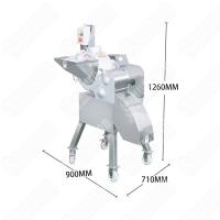 China Cassava cucumber radish potato chip slicing machine cutter carrot strawberry slicer machine on sale