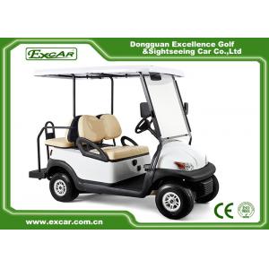 4 Seats Electric Golf Carts with Under Seat or Rear Mounted Storage