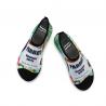 Lycra Quick Dry Mens Aqua Socks Water Shoes Leaves Pattern Customized Color