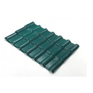 ASA Synthetic Resin Roof Tile Spanish Bamboo Wave For Villa Sheds Warehouse