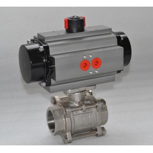 China Thread WCB Stainless Steel Pneumatic Ball Valve DN50 wholesale