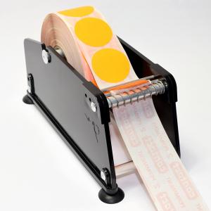 China ABS plastic adhesive roller label holder easy manual label dispenser supplier