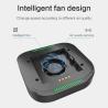 China PM2.5 ディスプレイ ミニポータブル インテリジェント 空気浄化器 スマートタッチ 自動車 HEPAフィルター 空気浄化器 空気品質センサー wholesale