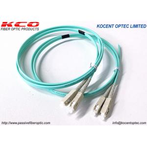 China SC FC LC ST MM Multimode Patch Cord OM3 OM4 OM5 Fiber Optic Pigtails Cables supplier