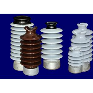 China ANSI 57 Series Brown Station Post Insulator OEM ODM Available supplier