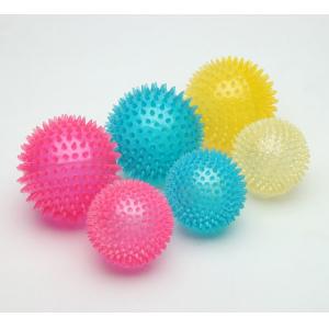 Soft Bouncing  TPR Dog Toy Plastic Squeaky Dog Balls Customized Color