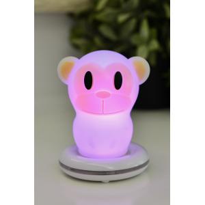 Safe Adorable Animal Kids Night Light Rechargeable Timer Function