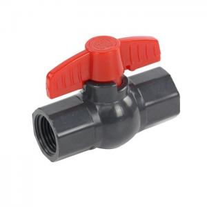 3/4" Butterfly Handle 20mm Plastic Water Valves For Water Supply / Irrigation