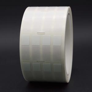 9.5x30-12mm 2mil White Matte Translucent Vinyl Permanent Waterproof Adhesive Labels