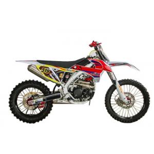 China High Strength Engine Childrens Gas Powered Dirt Bikes With Durable Alloy Swing Arm supplier