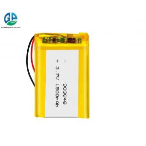 RoHS KC Lipo Battery Pack 903048 , 110807 3.7v 1000mah Lipo Battery