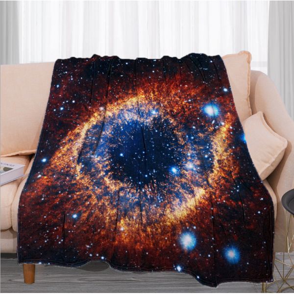 Digital Printing Polar Fleece Blanket With High Warm Retention Product