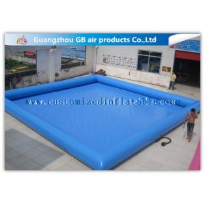 Summer Party Inflatable Family Swimming Pool , Large Portable Swimming Pool For Rent