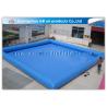 Summer Party Inflatable Family Swimming Pool , Large Portable Swimming Pool For