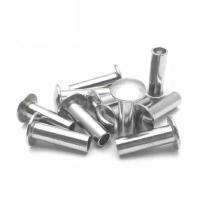 China 6-60mm Stainless Steel Hollow End Rivets Grade 4.8 Zinc Plated Rivets ROHS on sale