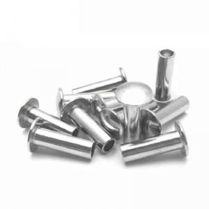 China 6-60mm Stainless Steel Hollow End Rivets Grade 4.8 Zinc Plated Rivets ROHS supplier
