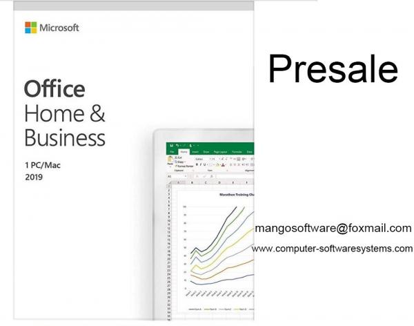 Presale Microsoft Office 2019 Home And Business For Windows And Mac Online