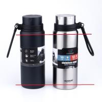 China Sports Bottle Vacuum Cup Flask Wide Mouth Portable Sports Drinking Metal Water Bottle Double Wall on sale