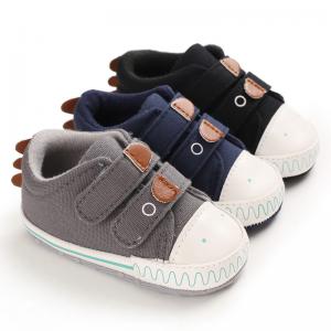 Hot selling Canvas sport Cute soft 0-2 years boy girl outdoor sneaker baby shoes boy