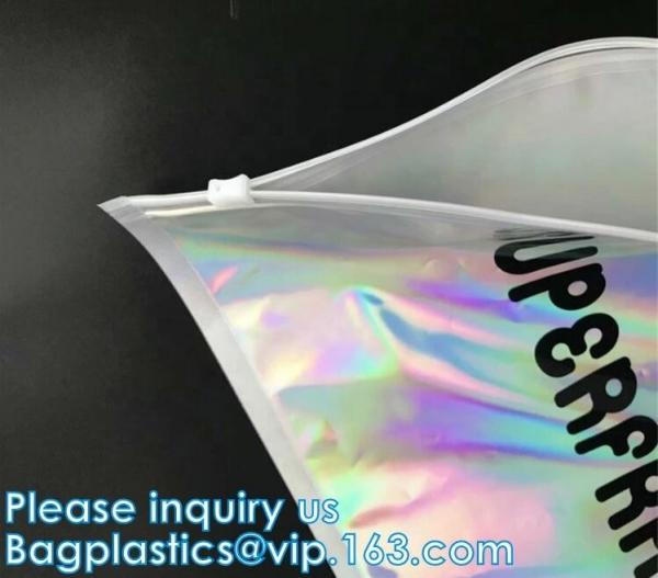 Metallized mailer pac Hologram Shiny Foil Glamour Holographic Mailers Metallic