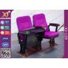 China Irwin Style Space Saving Small Back Auditorium Theater Chair With Folding Tablet ABS Material wholesale