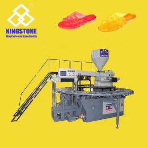 China Jelly Sandal Making Machine Of PVC Rotary Injection Shoes Machine supplier