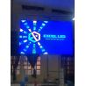 4.81mm Indoor Full Color LED Display / Standee Flexible LED Video Display Panels