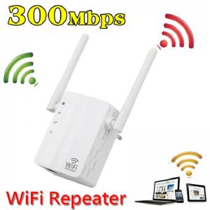 China 10 / 100M Interface 2.4G 300Mbps Wifi Router Repeater supplier