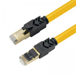 China Computer / Cabling System Cat 8 Patch Cable  1m - 15m  OEM / ODM Available supplier